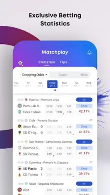Matchplay - Live Scores & Tips android App screenshot 3